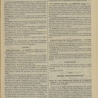 0749 - Page 737 - Société de chirurgie. Séance du 10 juillet 1889. Communications. Localisations des centres moteurs dans l'écorce cérébrale. M. Tillaux. Discussion / Rapport. Gastro-entérotomie. M. Monod, sur un travail de M. Roux... / Lecture. Hernie inguinale étranglée. M. Martin... / Présentations de malades. Tuberculose secondaire de la dure-mère. M. Delorme. Cure radicale de hernie. M. Kirmisson / Tumeur du corps thyroïde et exophtalmie. M. Monod / Comité secret / Revue bibliographique. Précis du cours d'exploration clinique et de diagnostic médical, professé à l'Université de Bruxelles par le Docteur E. Spehl. (année 1887-1888)