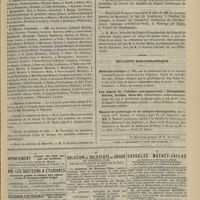 0751 - Page 739 - Chronique et nouvelles scientifiques / Hôpitaux de Bordeaux / Faculté de médecine de Paris / Faculté de médecine de Lille / École de médecine de Marseille / Bulletin bibliographique