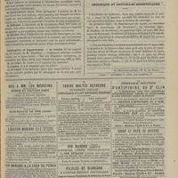 0759 - Page 747 - Académie de médecine. Séance du 16 juillet 1889. Rapports. Occlusion intestinale et électricité. M. Hérard, sur un mémoire de M. Larat / Salpingites et laparotomie. M. Cornil, sur un travail de M. Terrillon / Comité secret / Chronique et nouvelles scientifiques
