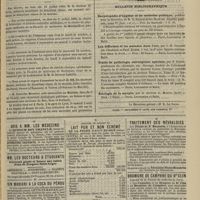 0775 - Page 763 - Thèses soutenues à la Faculté de médecine de Paris pendant l'année scolaire 1888-1889 / Chronique et nouvelles scientifiques. Hygiène de l'enfance / Bulletin bibliographique