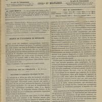 0777 - Page 765 - Sommaire / Séance de l'Académie de médecine / Hôpital de la Charité. M. Potain. Alcoolisme et congestion chronique du foie