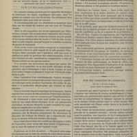 0780 - Page 768 - Clinique des quinze-vingts. M. Valude. Des asthénopies. (Leçon recueillie par M. Calamy...) / Du mode d'action de l'électrolyse linéaire par les courants faibles, et de sa température, dans la destruction des tissus organiques. Par M. J.-A. Fort... / Note sur l'opération de l'hydrocèle ; par M. le Docteur Créquy...