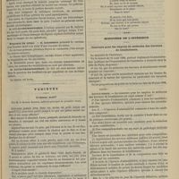 0801 - Page 789 - Société de chirurgie. Séance du 24 juillet 1889. Présentations. Hydro-méningocèle. M. Guéniot / Fracture du crâne. M. Kirmisson / Variétés. L'oiseau mort ! Par M. le Docteur Badour... / Ministère de l'intérieur. Concours pour les emplois de médecins des bureaux de bienfaisance