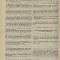 0806 - Page 794 - Hôtel-Dieu. M. Tillaux. Cystocèle vaginale opérée pendant le sommeil hypnotique / Hôpital Beaujon. M. Fernet. Des injections intrapleurales antiseptiques dans les pleurésies infectieuses