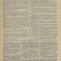 0811 - Page 799 - Variétés. Nourrices-vierges et pères-nourrices. Par M. Victor Meunier / Chronique et nouvelles scientifiques. École de médecine naval de Brest / Avis
