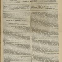 0825 - Page 813 - Sommaire / Hôpital de la Charité. M. Desprès. Hématome suppuré de la cuisse. (Observation recueillie par M. Bardol...)