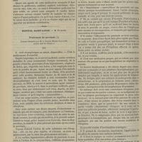 0828 - Page 816 - Hôpital Beaujon. M. Fernet. Des injections intrapleurales antiseptiques dans les pleurésies infectieuses / Hôpital Saint-Louis. M. Fournier. Traitement du psoriasis. (Leçons résumées par M. le Docteur Morel-Lavallée...)
