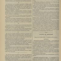 0830 - Page 818 - Prophylaxie de la tuberculose / Société de chirurgie. Séance du 31 juillet 1889. Rapports. Traitement électrique des fibromes. M. Le Dentu, sur un travail de M. Onimus / Néoplasme perforant du crâne. M. Kirmisson, sur un mémoire de M. Pousson...