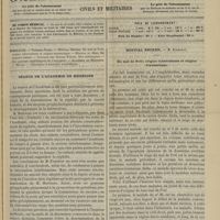 0833 - Page 821 - Sommaire / Séance de l'Académie de médecine / Hôpital Necker. M. Kirmisson. Du mal de Pott ; origine tuberculeuse et origine traumatique