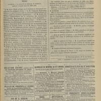 0839 - Page 827 - Thèses soutenues à la Faculté de médecine de Bordeaux pendant l'année scolaire 1888-1889 / Chronique et nouvelles scientifiques. Faculté de médecine de Lille / École de médecine d'Alger / École de médecine d'Amiens / École de médecine de Caen / École de médecine de Tours