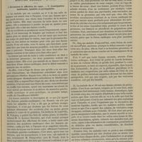 0853 - Page 841 - Hôpital de la Pitié. M. Lancereaux. L'intoxication alcoolique chronique. (Leçon recueillie par M. le Docteur Paul Raymond...) / Hôpital Necker. M. Peter. I. Grossesse affection du coeur. - II. Constipation habituelle, typhlite et pérityphlite