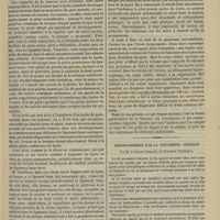 0873 - Page 861 - Kyste sous-péritonéal. Probablement d'origine ovarique ; ablation ; guérison. Par M. le Docteur Heurtaux... / Empoisonnement par la strychnine. Guérison ; par M. le Docteur Lombard...