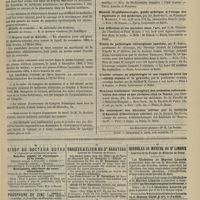 0875 - Page 863 - Chronique et nouvelles scientifiques. Hospices civils de Marseille / Bulletin bibliographique