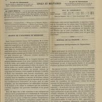 0905 - Page 893 - Sommaire / Séance de l'Académie de médecine / Hôpital de la Charité. M. Luys. Applications thérapeutiques de l'hypnotisme