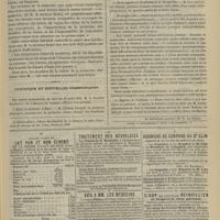 0919 - Page 907 - Plaie pénétrante du poumon par arme à feu de petit calibre ; troubles persistants de la vision, par M. le Docteur de Molènes / Chronique et nouvelles scientifiques. École de médecine d'Alger / École de médecine de Caen / École supérieure de pharmacie de Montpellier / Hermaphrodite / Hygiène de l'enfance