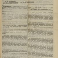 0929 - Page 917 - Sommaire / Hôtel-Dieu. M. Richet. I. Kyste tendineux de la main. - II. Tumeur blanche du genou. - III. Corps étranger du genou. - IV. Luxation de l'épaule