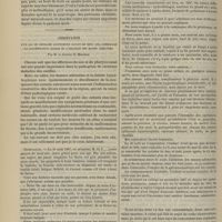 0932 - Page 920 - Hôpital de la Charité. M. Luys. Applications thérapeutiques de l'hypnotisme / Observation d'un cas de céphalée quotidienne datant de deux ans, guérie par la cautérisation nasale et l'ablation des masses adénoïdes. Par M. le Docteur E. Ménière