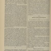 0942 - Page 930 - Revue générale. Étude sur le traitement chirurgical du cancroïde des lèvres. Par M. le Docteur A.-F. Plicque... III. Suites immédiates et éloignées de l'opération / IV. Cancroïde de la lèvre supérieure / Revue bibliographique. Les merveilles de la science, par Louis Figuier / Paris, par M. Paul Joanne