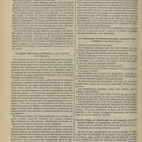 0978 - Page 966 - Revue bibliographique. L'atonie intestinale et ses complications, par le Docteur Ch. Malibran / La grippe infectieuse à Oyonnax, par le Docteur Ch. Fiessinger / Le rhumatisme articulaire chronique progressif chez l'enfant, par Henri Pélissié / L'acide urique, sa physiologie et ses rapports avec les calculs rénaux et la gravelle (Lectures faites devant le Collège royal de médecine de Londres), par Sir Alfred Garrod. Traduction par le Docteur Henri Cazalis). [Albert Mathieu]