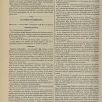 1036 - Page 1024 - Hôpital de la Pitié. Jaccoud. Étiologie du froid et étiologie parasitaire de la pneumonie aiguë / Académie de médecine. Séance du 1er octobre 1889. Correspondance / Rapport. Liqueur d'absinthe. M. Laborde, MM. Cadéac et Albin Meunier
