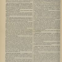 1096 - Page 1084 - Congrès français de chirurgie (Quatrième session). Séance du 12 octobre (soir). Communications. Ostéo-arthrites. M. Boutaresco... / Sur les troubles de la parole dans les divisions congénitales de la voûte palatine. M. Chervin... / De l'accès aux organes pelviens par la voie sacrée. M. Pozzi... / Lipome du sein chez l'homme. M. Queirel... / Une variété d'adénopathie pseudo-tuberculeuse des ganglions du cou. M. Ricard... / Pansement à la charpie stérilisée. M. Regnier... / Laparotomie pour étranglement interne. Lavage de l'estomac. M. Duret...