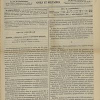 1101 - Page 1089 - Sommaire / Revue générale. Syphilis, - aliénation mentale et paralysie générale. Par M. le Docteur A. Morel-Lavallée...