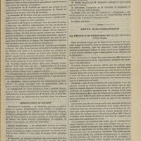1117 - Page 1105 - Société de chirurgie. Séance du 16 octobre 1889. Communications. Sur une variété rare de péri-arthrite du genou ou inflammation de la bourse séreuse située sous le tendon rotulien. M. Terrillon / Présentations de malades. Fractures et luxation. M. Chauvel / Suture tendineuse. M. Schwartz / Cancer du rectum. M. Routier / Revue bibliographique. Les difformes et les malades dans l'art, par J.-M. Charcot et Paul Richer