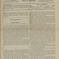 1129 - Page 1117 - Sommaire / Revue générale. Microbie médicale. Par M. le Docteur Thoinot... I. Charbon bactéridien
