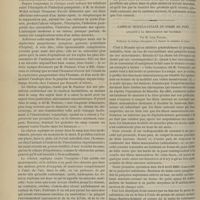 1136 - Page 1124 - Revue générale. Microbie médicale. Par M. le Docteur Thoinot... VIII. Suppuration ; infection purulente ; érysipèle ; infection puerpérale ; septicémie gangréneuse (pourriture d'Hôpital, gangrène gazeuse) ; tétanos / Lambeau musculo-cutané en forme de pont appliqué à la restauration des paupières ; par M. Léon Tripier...