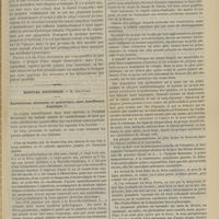 1143 - Page 1131 - Hôpital Andral. M. Debove. Hémiplégie hystérique avec atrophie musculaire survenue à la suite d'une diphtérie / Hôpital Broussais. M. Chauffard. Xanthélasma disséminé et symétrique, sans insuffisance hépatique