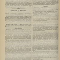 1152 - Page 1140 - Hôpital Saint-Louis. M. Terrier. Cholécystentérostomie / Académie de médecine. Séance du 29 octobre 1889. Correspondance. Obsèques de M. Ricord. M. Péan / Communication. Résistance variable des animaux à la tuberculose. M. Daremberg / Rapports. Tuberculose. M. Villemin