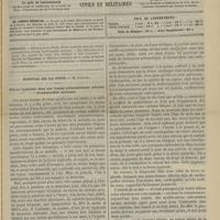 1157 - Page 1145 - Sommaire / Hôpital de la Pitié. M. Jaccoud. Fièvre typhoïde chez une femme préalablement atteinte d'endocardite ancienne
