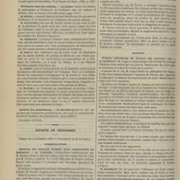 1188 - Page 1176 - Société médicale des hôpitaux. Séance du 25 octobre 1889. Présentation de malades. Hystérie tabagique. M. Gilbert / Communications. Pneumothorax. M. Troisier / Urticaire chez les enfants. M. Comby / Anémie des nourrissons. M. Hayem / Société de chirurgie. Séance du 6 novembre 1889. Communication. Ablation des tumeurs rectales avec conservation du sphincter. M. Terrier, communiquée par M. Routier / Rapport. Origine infectieuse du tétanos des nouveau-nés. M. Richelot, M. Loppe a communiqué à la Société de chirurgie