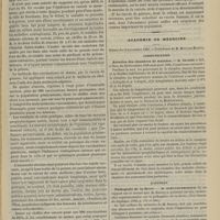 1197 - Page 1185 - Relation de deux épidémiques de variole à la prison départementale de Bordeaux (1870-1889). Importance des vaccinations générales ; par M. le Docteur Gellie... / Académie de médecine. Séance du 12 novembre 1889. Communication. Aération des chambres de malades. M. Nicaise / Rapports. Pathogénie de la fièvre. M. Schutzenberger, sur le travail présenté par M. Roussy