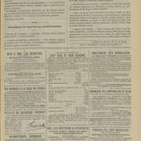 1247 - Page 1235 - Société médicale des hôpitaux. Séance du 22 novembre 1889. Communications. Ictère biliphéique ; hémophilie. M. Hayem / Chronique et nouvelles scientifiques. Faculté de médecine de Montpellier / École de médecine de Nancy / Faculté des sciences de Paris / Hygiène de l'enfance