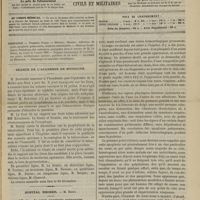 1249 - Page 1237 - Sommaire / Séance de l'Académie de médecine / Hôpital Necker. M. Rendu. Affection du coeur, apoplexie pulmonaire, néphrite interstitielle
