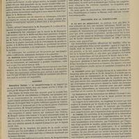 1281 - Page 1269 - Académie de médecine. Séance du 3 décembre 1889. Élection / Communication. Vaccine ulcéreuse. M. Vidal / Rapport. Rétention foetale. M. Charpentier, observé par M. Hergott... / Discussion sur la tuberculose. M. Le Roy de Méricourt