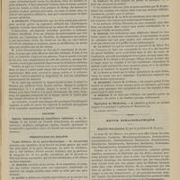 1321 - Page 1309 - Société de chirurgie. Séance du 11 décembre 1889. Communications. Hystéropexie vaginale ou opération de Nicoletis. M. Richelot / Lecture. Ostéite tuberculeuse du maxillaire inférieur. M. Tachard / Présentation de malades. Vaste brûlure de la paroi thoracique. M. Jalaguier / Opération de Mickulicz. M. Chaput / Revue bibliographique. Histoire des plantes, par le Professeur H. Baillon