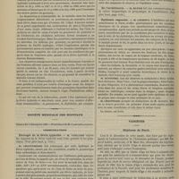1328 - Page 1316 - De la fièvre typhoïde. Dans ses rapports avec l'eau potable et les poussières. Par M. le Docteur Vaillard... / Société médicale des hôpitaux. Séance du 13 décembre 1889. Communications. Étiologie de la fièvre typhoïde. M. Vaillard / De l'urobilinurie. M. Hayem / Épidémie régnante. M. Legroux / Variétés. Hôpitaux de Paris