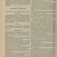 1336 - Page 1324 - Un cas de pseudo-rhumatisme diphthéritique ; par M. le Docteur J. Dauriac... / Académie de médecine. Séance du 17 décembre 1889. Correspondance / Vacances / Communication. La fièvre dengue. M. Proust, au nom de M. Le Roy de Méricourt et au sien