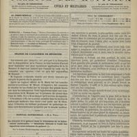 1327 - Page 1317 - Sommaire / Séance de l'Académie de médecine / Hôpital Rothschild. M. A. Weill. La créosote et le gaïacol dans le traitement de la tuberculose pulmonaire. - Résultats obtenus à l'aide des injections sous-cutanées de gaïacol. Par le Docteur Diamantberger...