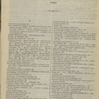 1403 - Page 1393 - Table des matières. 1890