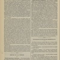 0054 - Page 46 - De la phthiriase des paupières ; par le Docteur Louis Jullien... / Revue de la presse. Pseudo-narcolepsie hystérique / Pseudo-épilepsie vermineuse / Chronique et nouvelles scientifiques. Hôtel-Dieu d'Orléans / Hôpitaux de Poitiers / Faculté de médecine de Paris / Faculté de médecine de Lyon