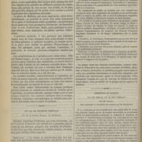 0108 - Page 100 - Hôpital Lariboisière. M. Gouguenheim. Des végétations adénoïdes. (Leçon recueillie par M. Mendel...) / Un cas de phlébite grippale. Par M. le Docteur Dauriac... / Inhibition du hoquet par une pression sur le nerf phrénique ; par M. Leloir. (Note présentée à l'Académie des sciences par M. Bouchard)