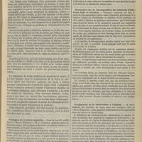 0109 - Page 101 - Médecine pratique. De la rétention du liquide des injections vaginales / Contagion de la fièvre typhoïde / Remarques sur la décomposition des solutions d'iodoforme dans le collodion / Prophylaxie de la tuberculose à l'Hôpital