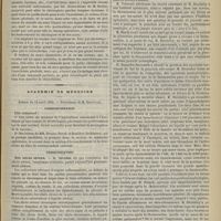 0425 - Page 417 - Sur l'anesthésie par la cocaïne ; par M. L.-G. Richelot... / Académie de médecine. Séance du 12 avril 1892. Correspondance / Communication. Des abcès séreux. M. Nicaise / Rapport. Épidémie de grippe. M. Proust / Suite de la discussion sur la thoracentèse. M. Dieulafoy