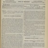 0561 - Page 553 - Sommaire / Séance de l'Académie de médecine / Infirmerie de Saint-Lazare. M. Ozenne. Diagnostic et traitement de la rectocèle vaginale simple
