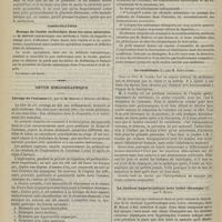0614 - Page 606 - Académie de médecine. Séance du 31 mai 1892. Suite de la discussion sur le traitement de la pleurésie. Pleurésie et thoracentèse. M. Trasbot / Communications. Dosage de l'acide carbonique dans les eaux minérales. M. Bovet / Revue bibliographique. Lavage de l'estomac, par G.-M. Debove et Rémond... / Le rachitisme, par M. Jules Comby / La cirrhose hypertrophique avec ictère chronique, par V. Hanot
