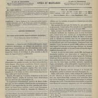 0693 - Page 685 - Sommaire / Revue générale. De l'ostéo-arthropathie hypertrophiante pneumique. Par A. Orrillard... I. Définition / II. Historique