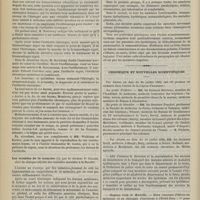 0806 - Page 798 - Revue bibliographique. Leçons sur l'uréthrite chronique (goutte militaire), faites par M. le Docteur Horteloup..., recueillies par M. le Docteur Ed. Wickham... / Les troubles de la mémoire, par le Docteur P. Sollier... / Chronique et nouvelles scientifiques. Hospices civils de Marseille